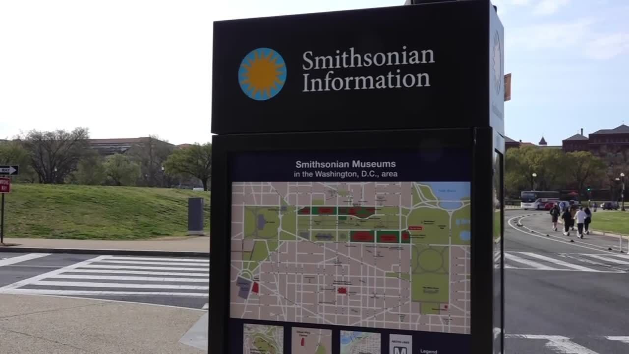 Tourists react to Trump targeting Smithsonian funding outside African American history museum
